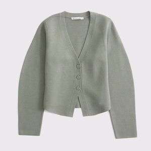NWT Abercrombie LuxeLoft Rounded Sleeve Cardigan XS